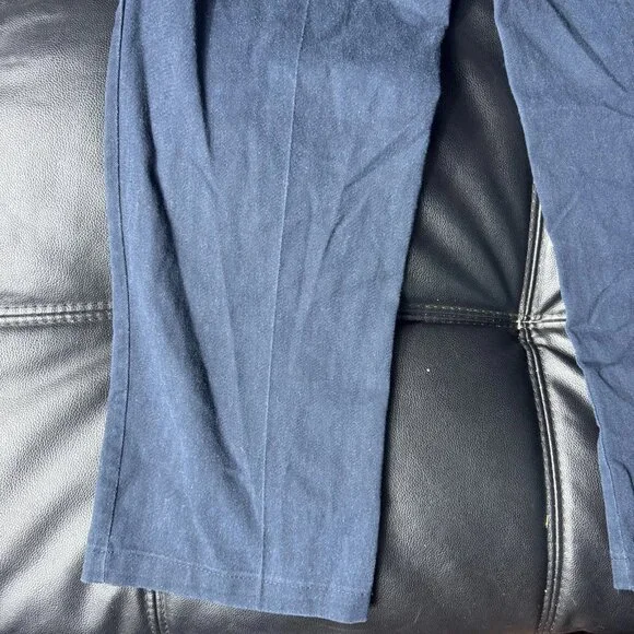 Dickies Men's Chino Pants‎ Straight Flat Front Slash Pocket Classic Blue 34x30 - Picture 8 of 12